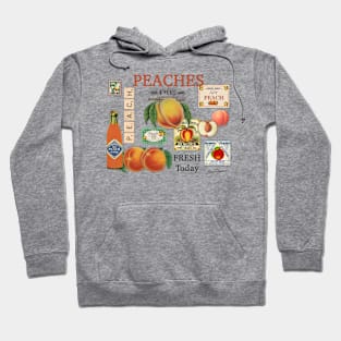 Rustic Peach Kitchen Art Hoodie